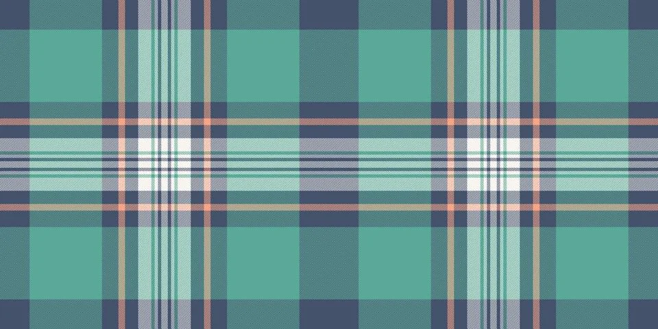 Classic tartan pattern in cool tones, ideal for textiles, backgrounds, or des 스톡 일러스트