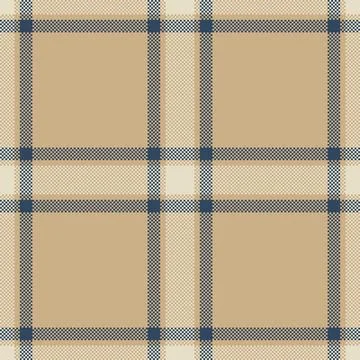 Classic tartan pattern with a modern, pixelated twist. Earthy tones offer war 스톡 일러스트