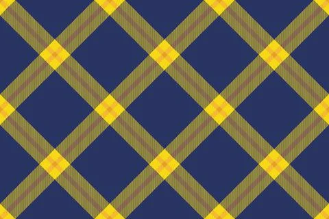Classic tartan pattern in navy and gold tones. Versatile, timeless design f.. 스톡 일러스트