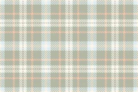 Classic tartan pattern. Pastel hues create a calming textile, great for bac.. Illustrazione stock
