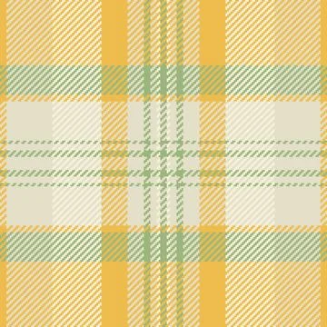 Classic tartan pattern with refreshing hues of gold, green and beige. Perfect 库存插图