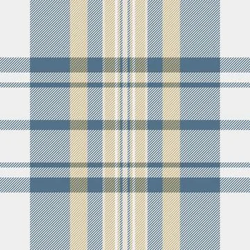 Classic tartan pattern.  Seamless checkered texture in neutral tones for back Stock Illustration