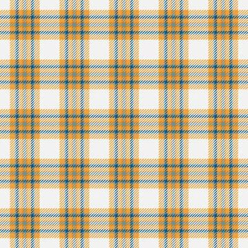 Classic tartan pattern. Timeless textile design with intersecting orange and  스톡 일러스트