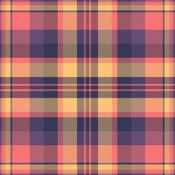Classic tartan pattern. Warm colors, geometric design. Perfect for background Stock Illustration