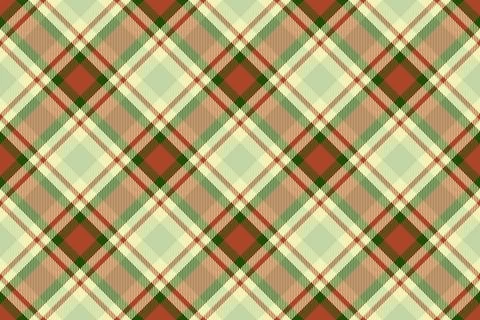 Classic tartan plaid pattern in earthy tones. Seamless repeat perfect for bac Stock Illustration