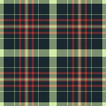 Classic tartan plaid pattern. Seamless texture with dark and light stripes. P Stock Illustration