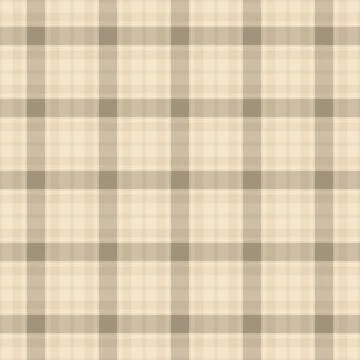 Classic tartan plaid pattern in soft beige and brown hues. Traditional, coz.. Stock Illustration
