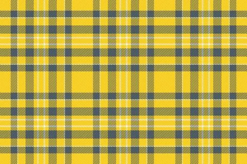 Classic tartan plaid pattern in yellow and gray. Versatile backdrop for graph イラスト素材