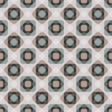 Classic tile pattern Illustrazione stock