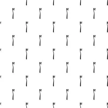 Classic toothbrush pattern seamless Stock Illustration