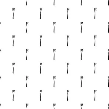 Classic toothbrush pattern seamless vector Illustrazione stock