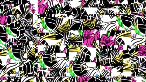 Classic Tropical Loop – Motion Animation Video stock 306403571