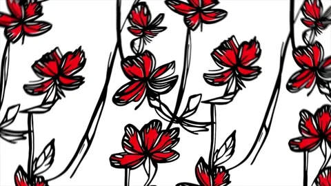 Classic Tropical Pattern – Rotation Motion Animation Video stock 306387659