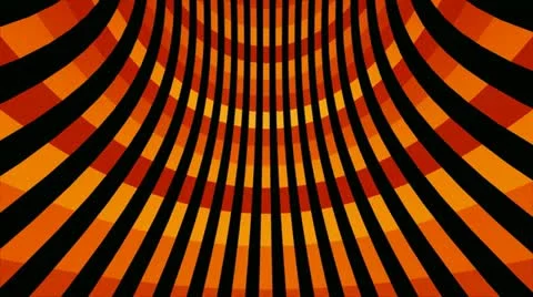 Classic tunnel stripes Stock Footage