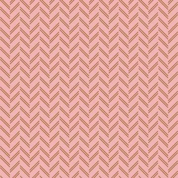 Classic tweed herringbone style pattern. Geometric lines print in pink and beige Stockillustratie