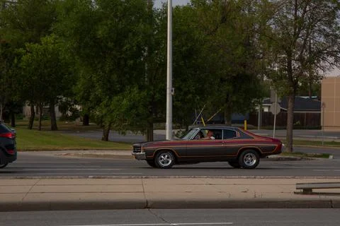 Classic Unique Chevelle - Moving Objects &amp; Objects that Move Stock Photos
