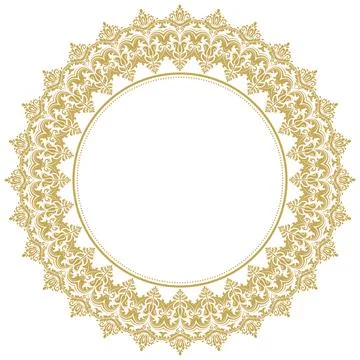 Classic Vector Fine Pattern With Various Arabesques Illustrazione stock