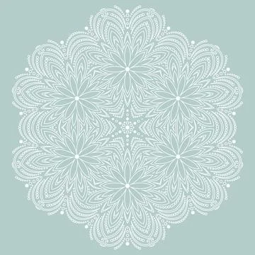 Classic Vector Fine Pattern With Various Arabesques Stock Illustration