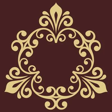 Classic Vector Fine Pattern With Various Arabesques Illustrazione stock