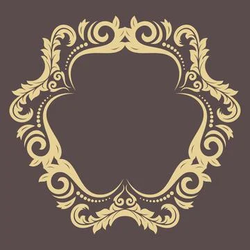 Classic Vector Fine Pattern With Various Arabesques Stock Illustration