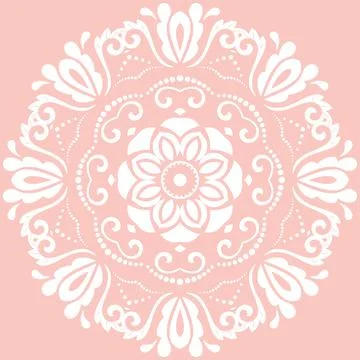 Classic Vector Fine Pattern With Various Arabesques イラスト素材