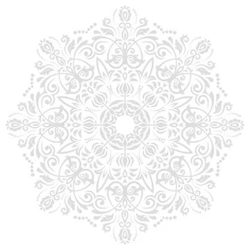 Classic Vector Fine Pattern With Various Arabesques イラスト素材