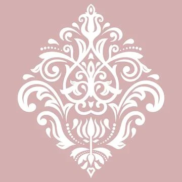 Classic Vector Fine Pattern With Various Arabesques Stock Illustration