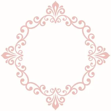 Classic Vector Fine Pattern With Various Arabesques Stockillustratie