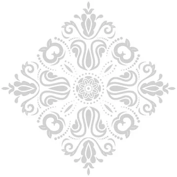 Classic Vector Fine Pattern With Various Arabesques Illustrazione stock