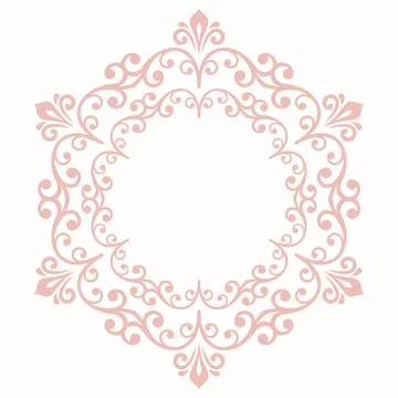 Classic Vector Fine Pattern With Various Arabesques イラスト素材