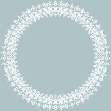 Classic Vector Fine Pattern With Various Arabesques イラスト素材