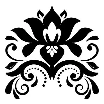 Classic Vector Fine Pattern With Various Arabesques Stockillustratie
