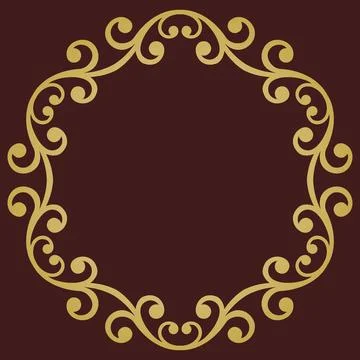 Classic Vector Fine Pattern With Various Arabesques Illustrazione stock