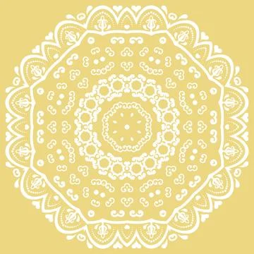 Classic Vector Fine Pattern With Various Arabesques Illustrazione stock