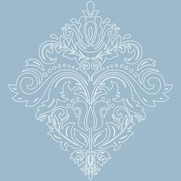 Classic Vector Fine Pattern With Various Arabesques Stock Illustration