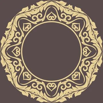 Classic Vector Fine Pattern With Various Arabesques イラスト素材