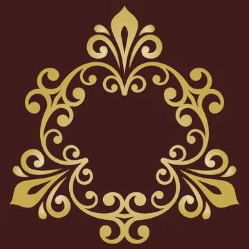 Classic Vector Fine Pattern With Various Arabesques Stock Illustration