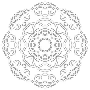 Classic Vector Fine Pattern With Various Arabesques Stockillustratie