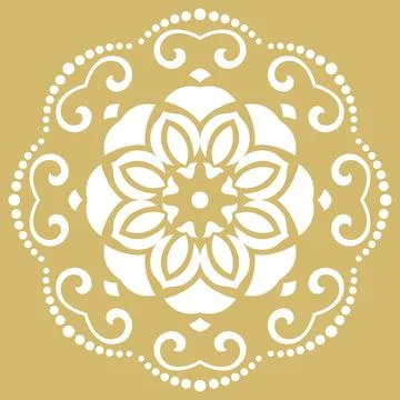 Classic Vector Fine Pattern With Various Arabesques イラスト素材