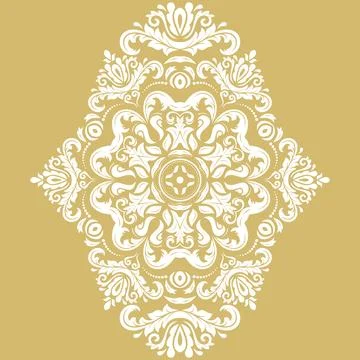 Classic Vector Fine Pattern With Various Arabesques イラスト素材