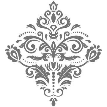 Classic Vector Fine Pattern With Various Arabesques Stockillustratie