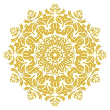 Classic Vector Fine Pattern With Various Arabesques Illustrazione stock