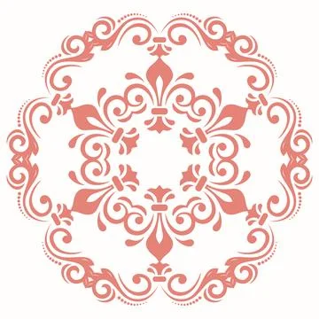 Classic Vector Fine Pattern With Various Arabesques イラスト素材