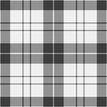 Classic, versatile grayscale plaid pattern. Represents heritage, tradition,.. 스톡 일러스트