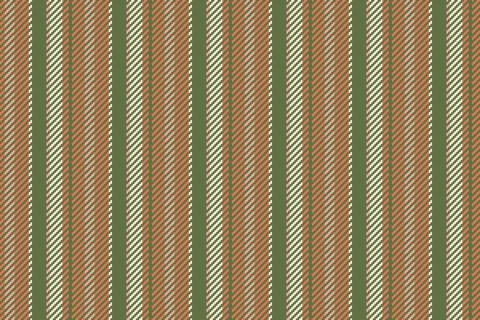 Classic vertical striped pattern with rustic texture. Earthy green, cream and イラスト素材