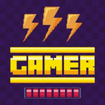 Classic video game power rays イラスト素材