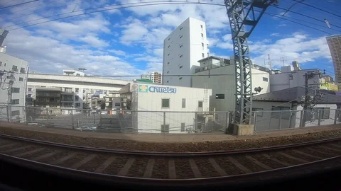 Classic View in Japan's Train Stock Footage 127279139