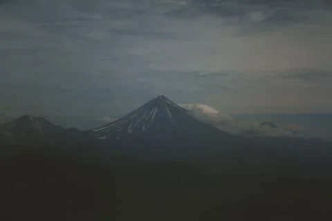 Classic view of mount landscape Stock Photos