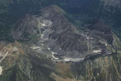 Classic view of mount landscape Stock Photos