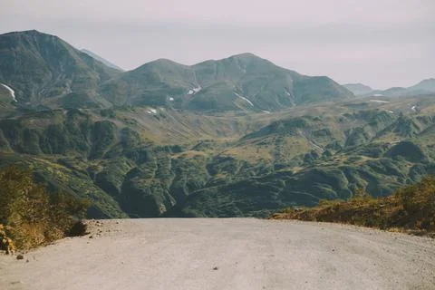 Classic view of mount landscape Stock Photos